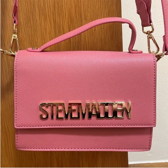 Steve Madden Pink Crossbody Mini Bag Purse - Picture 13 of 13